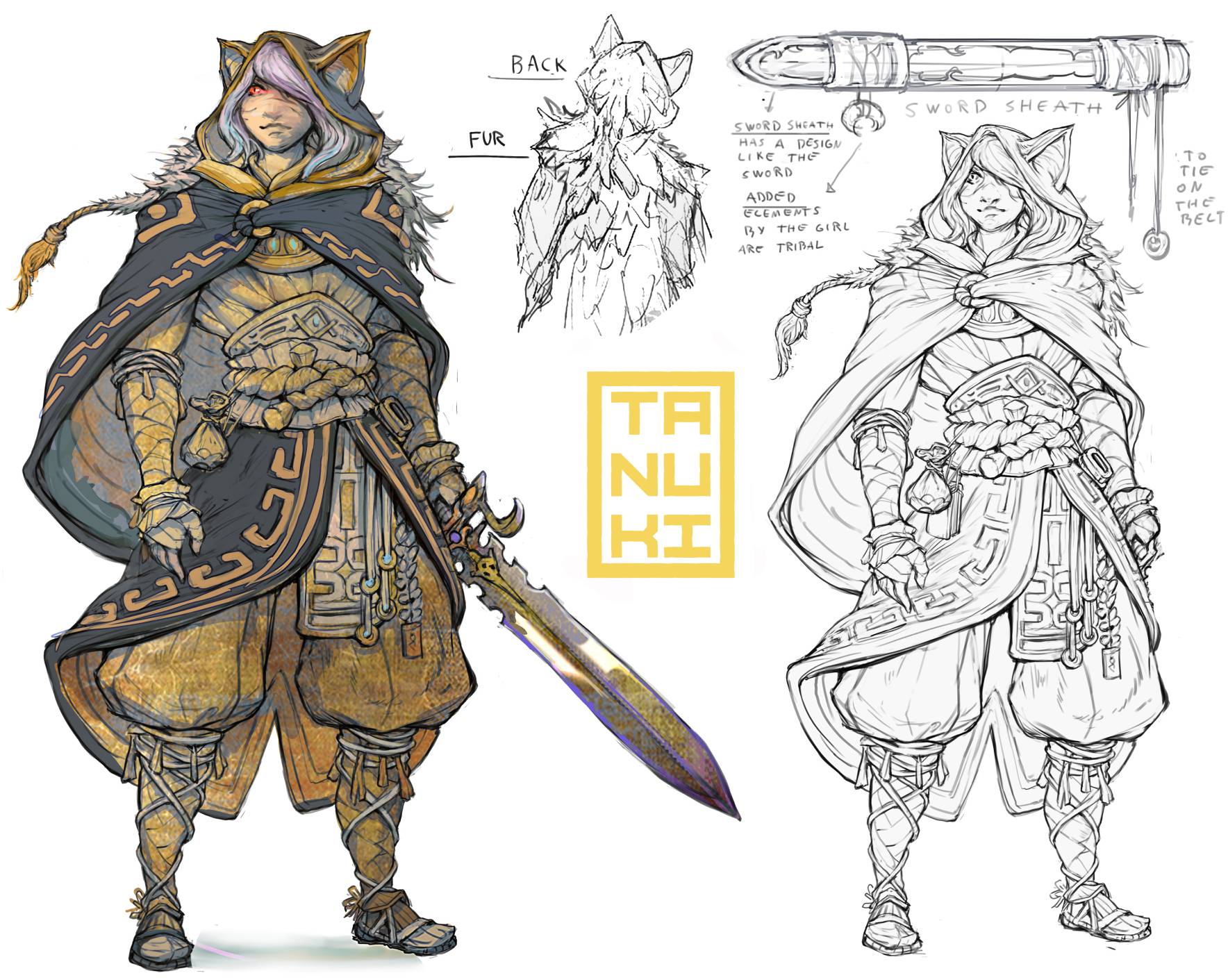 Tanuki Final Concept Art